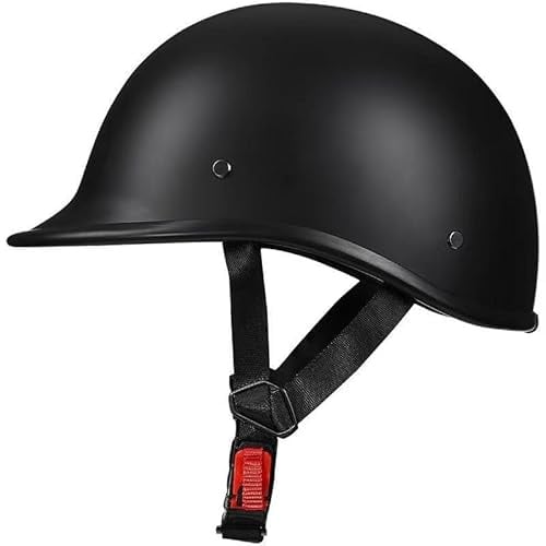 Motorradhelm DOT/ECE-Zugelassen, Jethelm, Mit Herausnehmbares Waschbar Futter Roller-Helm Scooter-Helm Moped Mofa-Helm Chopper Vintage Motorradhelm Atmungsaktiv Für Erwachsene