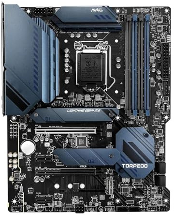 scheda madre Scheda madre gaming Fit For MSI MAG Z590 TORPEDO ATX - Supporta processori Intel Core di 11a generazione, LGA 1200 - Mystic Light, VRM 60A
