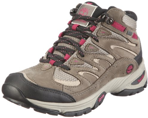 Timberland Damen Ledge MID LTHR GTX Grey Sportschuhe-Outdoor, Braun/Pewter, 36 EU