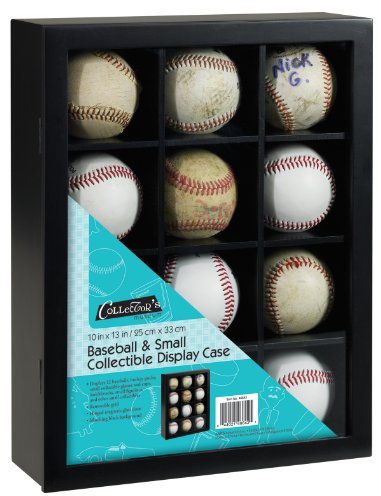MCS 10x13 inch Baseball Display Case Holds 12 Balls (46642)