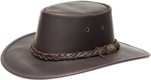 1026 Barmah Outback Lederhut Australien S 53-54 Braun