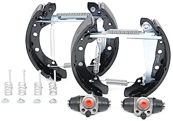 Bosch KS576 Kit Super Pro - Rear drum brake kit - 1 pre-assembled set, 2 wheel brake cylinders, 4 brake shoes