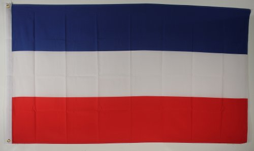 Flagge Fahne Jugoslawien 90x60 cm wetterfest und lichtecht für innen und aussen