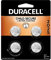 Duracell Keyless Entry Battery Dl2025 4 Pack