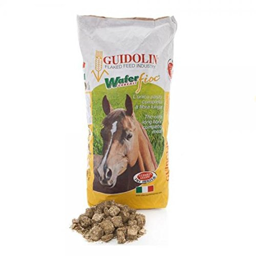 Guidolin Wafer Fioc 20Kg Heu und Kraftfutter in einem für Ihr Pferd