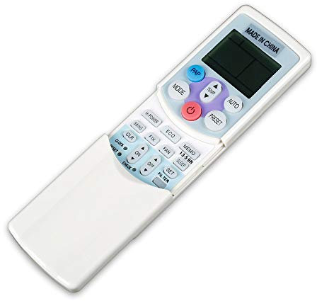 elinke Télécommande pour climatiseur Toshiba conditionneur WC-H01EE WH-H01EE WC-H04JE WH-H04JE WH-H05JE WH-H06JE KTDZ001