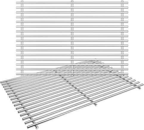 Grisun 43,9 cm 7639 Grillroste für Weber Spirit 300 Serie, 304 Edelstahl Roste für Spirit E310, E320, S310 S320, Spirit 700, Weber 900, Genesis Silver B Grillrost Teil 7638 65906