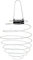 matrasa Solar Beleuchtung Bienennest - Spirale Solarlampe Lampion Alternative - 40 LED - Gartenbeleuchtung weiß