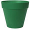Elho Loft Urban Rond 25 - Pot De Fleurs pour Extérieur - Plastique 100% recyclé - Ø 24.5 x H 22.0 cm - Vert/Vert Jardin