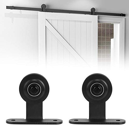 Rail de porte coulissante, 1 paire de rails pratiques pour porte de grange agricole