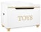 Le Toy Van - TV606 - Baúl de Juguetes Infantil Grande de Madera, 3 Años, Juguete Educativo, Montessori, 68 x 43 x 53 cm, Capacidad de Carga hasta 50 kg, con Bisagras de Cierre Suave para Niños