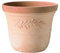 VASO IN TERRACOTTA FATTO A MANO ULIVO IN RILIEVO, DIAMETRO CM. 50, ALTEZZA CM. 38,5 COTTO NATURALE COCCIO