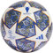adidas Unisex-Adult UCL Mini Ball, White/Team Royal Blue/Solar Orange/Silver Metallic, 1
