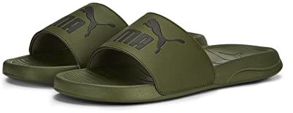 PUMA Popcat 20, Chanclas Unisex adulto, Verde Musgo Puma Negro, 49.5 EU