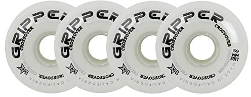 Labeda Rollhockey-Räder, Crossover-Set, 4 Stück, Farbe / Größe wählbar