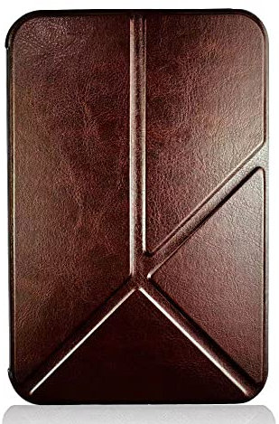 Schutzhülle für Kindle 3 Bracket Lederhülle Amazon Kindle Tastatur Modell: D00901 15,2 cm (6 Zoll), ultradünn, modisch, fortschrittliche Intelligenz-Schutzhülle mit automatischer Sleep/Wake, Braun