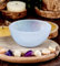 4All Cuenco redondo de limpieza de cristales de selenita, piedra de selenita, plato curativo espiritual súper natural, herramienta de meditación natural, hecha a mano, almacenamiento de joyas para
