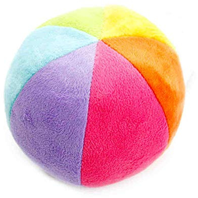 ZaH Baby Balls Rainbow Rattle Toy Newborn Infant Toddler Small Plush Ball