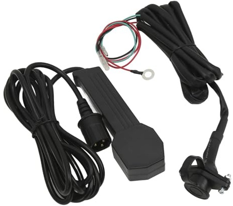 Klanata 3-poliger Seilwinden-Fernbedienung Stecker, 12V Handgerät für ATV UTV, 2,7m Kabel, Wasserdicht