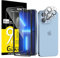 NEW'C 2 X Panzer Schutz Glas für iPhone 13 Pro (6,1 Zoll) und 2 X Kamera Panzer Schutz Glas Kameraschutz für iPhone 13 Pro (6,1 Zoll) -Einfaches Installationswerkzeug enthalten- kratzfest