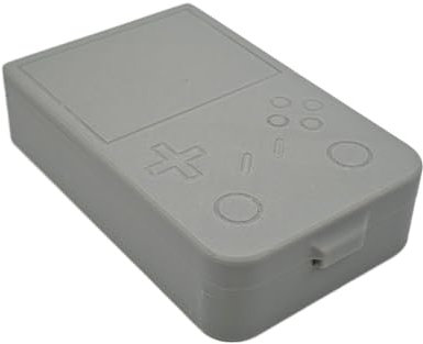 Housse de protection pour console de jeu Anbernic RG353V - Portable rétro - Housse de transport pour machine de jeu (gris)