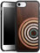DeinDesign Holz Case kompatibel mit Apple iPhone 7 Walnuss Handyhülle Echtholz Hülle Kreise Regenbogen Wasserfarbe