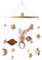 Mobile Baby Windspiele, Windspiel Rassel Babybett Mobile, Mobile Halterung Bettglocke Anhänger Babybett Kinderbett Wickeltisch Deko, Neugeborenen Geschenk Babyzimmer Deko (Hase)