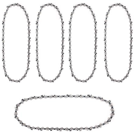 Thten 45 Link Compatible with Greenworks 40v 20262,2000219,20202,20292,20292AZ 12 inch Cordless Chainsaw RYOBI P548,P548BTL, RY40500, RY40510B Craftsman,Echo, Kobalt 3/8 LP Pitch .050 Gauge 5 Pack