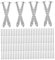 Gatuida 100pcs Screw Nails M8x70 Expansion Nails for Carpet Trim Slip Fasteners