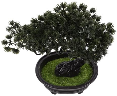 POPETPOP Realistischer Künstlicher Bonsai-pinienbaum Simulierte Pflanzen-Dekoration Für Zen-gärten Und Wohnräume Langlebig Und Pflegeleicht Für Innen Und Außendekoration