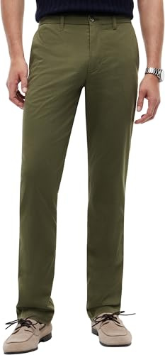 Tommy Hilfiger Herren Hose Chino Printed Structure Stretch