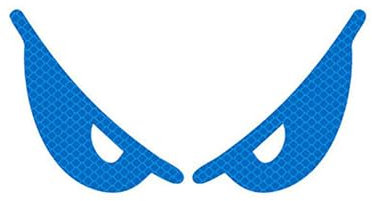 SZMBHSD Car decals compatible with Dodge RAM 1500 Rampage, eye style reflective decorative stickers motorcycle decoration creative stickers Styling accessories,Blue