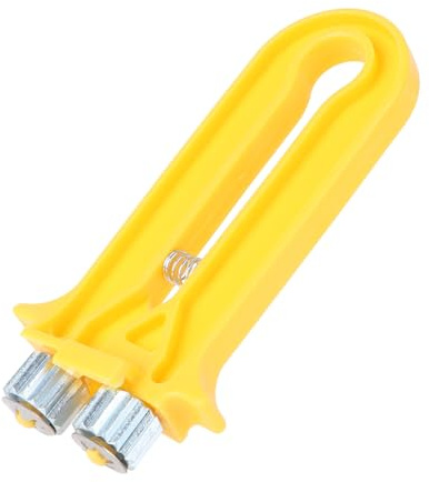 FONDOTIN 2-in-1 Imker Drahtseilspanner und Crimpzange für Bienenrahmen 13cm Kunststoff Metall Wabendraht Spanner für Bienenstock Imkerei Zubehör
