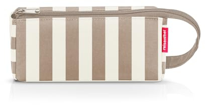 reisenthel fold case summerstripes Coffee - Boxy Cosmetic-Case : Optimaler Reisebegleiter mit viel Stauraum. 2 Steckfächer innen: für mehr Ordnung