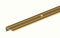 Alberts 476663 Treppenkanten-Schutzprofil | Aluminium, goldfarbig eloxiert | 1000 x 25 x 10 mm