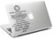 ericraft Doctor Who-Zitat-Aufkleber Timey Wimey Stuff MacBook-Aufkleber Autoaufkleber Fenster-Aufkleber