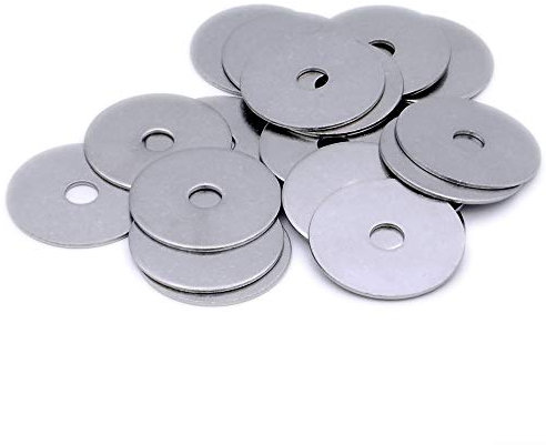 Arandela de reparación plana M8 (8 mm x 30 mm) (diámetro exterior grande) - Acero inoxidable (A2) (paquete de 20)