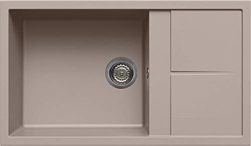 ELLECI LGU41043 | Lavello da incasso GRANITEK UNICO 410 | Colore : Tortora