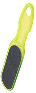 STALEKS Classic AC 10/1 Fußfeile, doppelseitig, Schleifmittel (Körnung 100/180) – Pediküre, Fußpflege-Werkzeug für Frauen und Männer für nasse und trockene Füße Haut – STALEKS Classic AC 10/1 (grün)