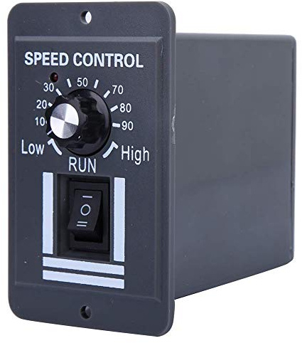 Controlador Velocidad Motor Eléctrico DC Regulador Intensidad Cable Interruptor Regulador Voltaje Motor Ajustable 12V-60V 10A