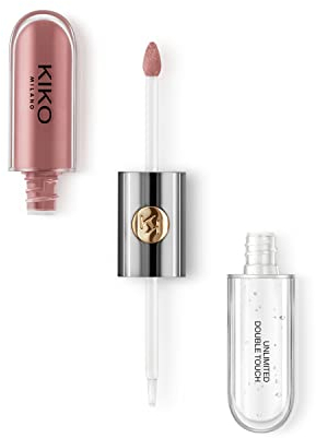 KIKO Milano Unlimited Double Touch 131 | Flüssiger Lippenstift Mit Langem Halt (12 Stunden) In 2 Schritten, Strahlendes Finish