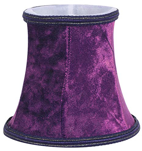 Minkissy Lampenschirm Stehlampe Groß Lampenschirm Stehlampe Lila K?niglichen Lampe Schreibtisch Lampe Barrel Lampenschirm für Tisch Lampe Licht (Dark Purple) Lampenschirm Stehlampe Lila