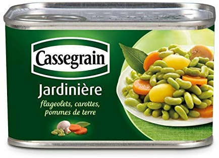 CASSEGRAIN - Jardinière De Légumes 265G - Lot De 2 - meilleure offre
