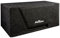 AXTON ATB220: kompakter Bandpass Subwoofer, Bassbox für Autos, Plug & Play Basskiste mit 2 x 20 cm Woofer Chassis, 300 Watt