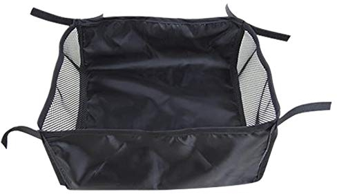 Faderr Kinderwagenkorb, staubdichter Baby-Kinderwagen-Boden-Hängekorb, Kinderwagen-Boden-Organizer-Tasche, Hängekorb, Kinderwagen-Unterseiten-Organizer-Tasche (Größe: L)