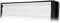 Xfort MailPlate Slimline 12 Letterplate White, Premium Draught Proof Postal Letterbox, Telescopic Sleeved Letter Box for Wooden, Composite and uPVC Midrail Doors with 40-80mm Door Thickness