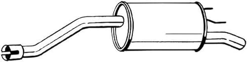 BOSAL Endschalldämpfer 185-497