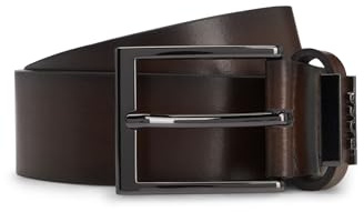 BOSS Mens Cole-Ant Sz35 Italian-leather belt