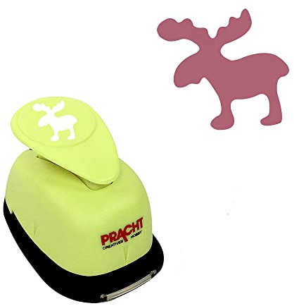 Motivstanzer Jumbostanzer Elch 25 mm Pracht Creatives Hobby Motivlocher, Papierstanzer