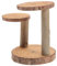 PRETYZOOM Cupcake Stand Wood 3 Tier Tree Bark Server for Cheeses Meats Rustic Round Plant Stand Cake Display Riser Candle Holder Plate Christmas Wedding Centerpiece Decor